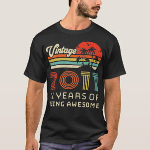 11. Geburtstag Vintage 2011 11 Geburtstag T-Shirt