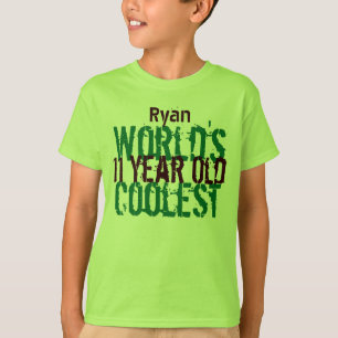 11. Geburtstagsgeschenk der Coolststen 11-Jährige T-Shirt