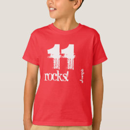 11. Geburtstagsgeschenk für 11 Jahre alter Individ T-Shirt