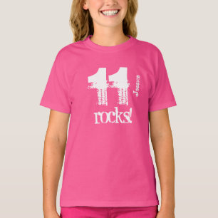 11. Geburtstagsgeschenk für 11 Jahre alter Individ T-Shirt