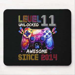 11. Geburtstagsjunge Stufe 11 Phantastisch seit Mousepad