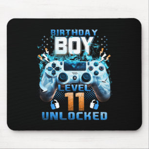 11. Geburtstagskinder Stufe 11 ungesperrt 11 Jahre Mousepad