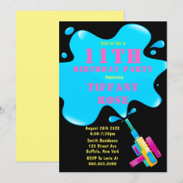 11. Geburtstagsparty lädt zum Wasserschlauch ein