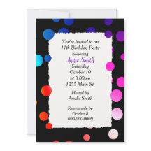 11. Geburtstagsparty Rainbow Dots