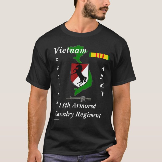 11. Gepanzerte Cav Ausrichtung T-Shirt (Vorderseite)