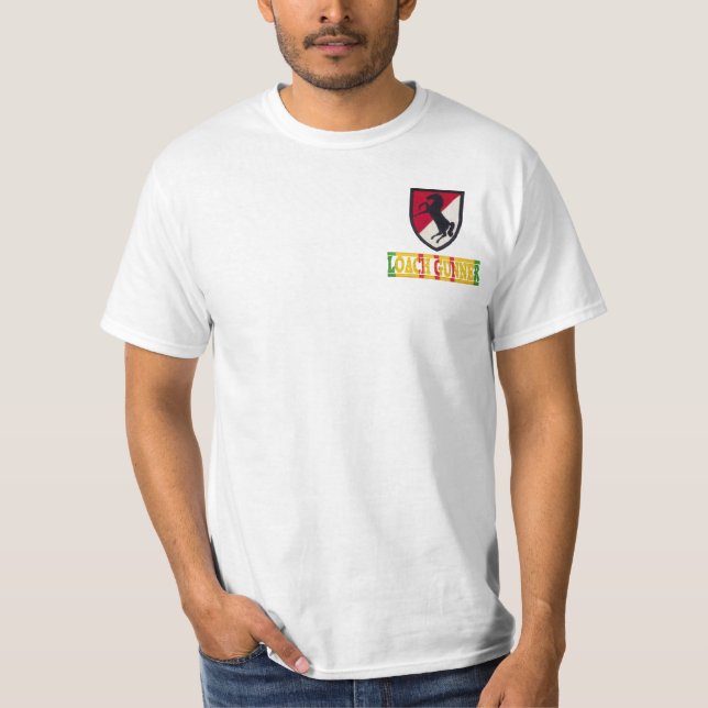11. Gepanzerte Kavallerie-Regiment. SCHMERLE OH-6 T-Shirt (Vorderseite)