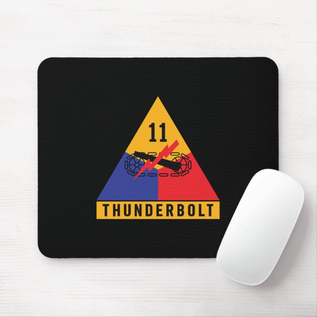 11. gepanzerte "Thunderbolb"-Division Mousepad (Mit Mouse)