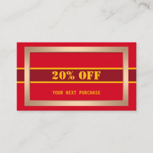 11. Geschenkgutschein Visitenkarte