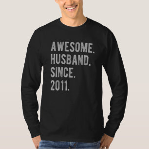 11. Hochzeitstag für Ihm Phantastischen Ehemanns T-Shirt