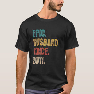 11 Hochzeitstag für seinen epischen Ehemann seit T-Shirt