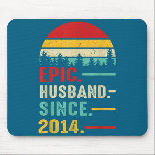 11. Hochzeitstag Ihm Epische Kunst Mousepad