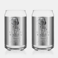11. Hochzeitstag Stahl Rose kann Glas