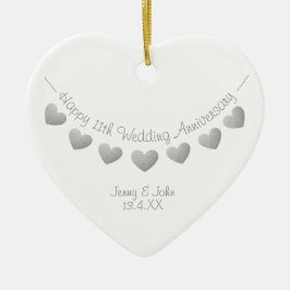 11. Hochzeitstil Keramik Ornament