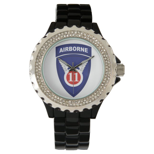 11. Im Flugzeug Division Watch Armbanduhr (Vorderseite)
