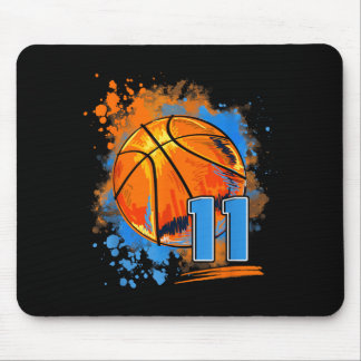 11 Jahre alt 11. Geburtstag Baseball Mousepad