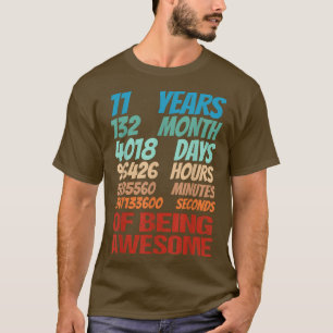 11 Jahre alt 11. Geburtstag Junge Mädchen 11. Gebu T-Shirt