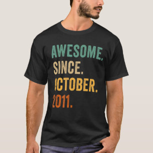 11 Jahre alt 11. Geburtstag Phantastisch seit Okto T-Shirt