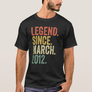 11 Jahre alt 11. Geburtstag seit März 2012 T-Shirt