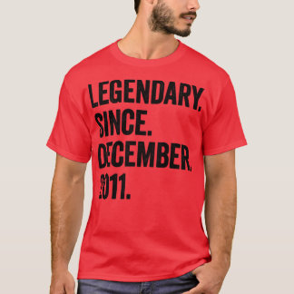 11 Jahre alt Dezember 2011 11. Geburtstag1 T-Shirt