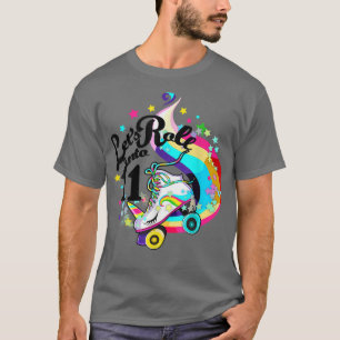 11 Jahre alt Geburtstag Girl Roller Skate Unicorn T-Shirt