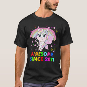 11 Jahre alte Einhorn-Süsse 10. Geburtstag Einhorn T-Shirt