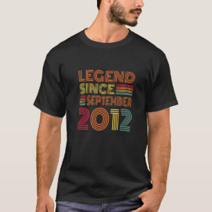 11 Jahre alte Legende Seit September 2012 11. Gebu T-Shirt
