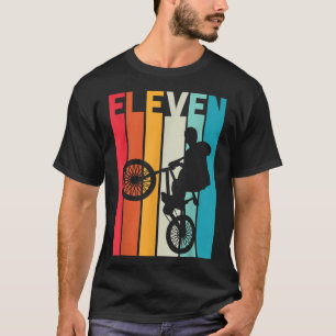 11 Jahre alter BMX Geburtstag Geschenk Party Boys T-Shirt