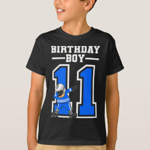 11 Jahre alter Eishockey-Spieler 11. Geburtstag Y T-Shirt