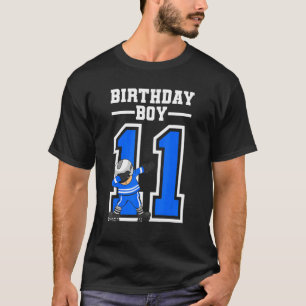 11 Jahre alter Eishockey-Spieler 11. Geburtstag Y T-Shirt