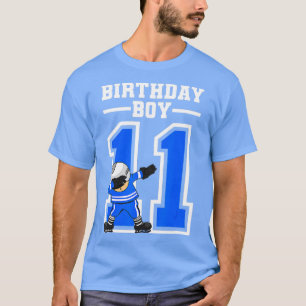 11 Jahre alter Eishockey-Spieler 11. Geburtstag Y T-Shirt