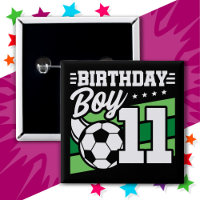 11 Jahre alter Fußball Kinder 11. Geburtstag Junge