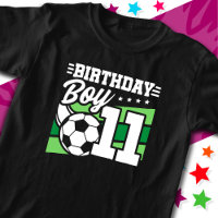 11 Jahre alter Fußball Kinder 11. Geburtstag Junge