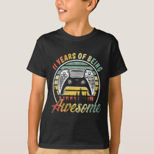 11 Jahre alter Junge Geburtstag als Phantastisches T-Shirt