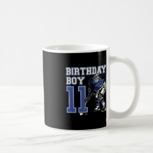 11 Jahre altes Eishockey Thema Geburtstagsparty 11 Kaffeetasse