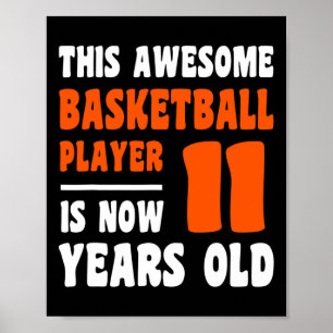11 Jahre Altes Glück 11. Geburtstag Bysketbyll 11. Poster