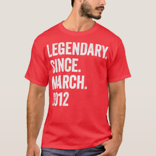 11 Jahre legendär seit dem 11. Geburtstag im März T-Shirt
