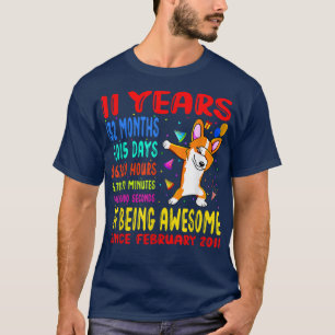 11 Jahre Phantastisch11. Geburtstag Kinder Dabbin T-Shirt