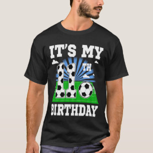 11-jähriger Junge Es ist mein 11. Geburtstag Fußba T-Shirt