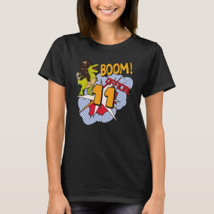 11-jähriger Laser-Tagspiel-Gamer Lasertag 11. Gebu T-Shirt