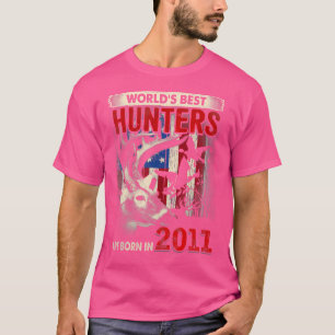 11-jähriger Rehjäger, geboren 2011, 11. Geburtstag T-Shirt