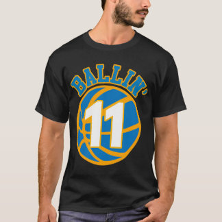 11-jähriges Basketball Geburtstagsparty Geschenk B T-Shirt