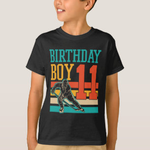 11-jähriges Eishockey unter dem Motto 11. Geburtst T-Shirt