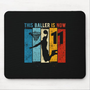 11-jähriges Skelett zum 11. Geburtstag Junge  Mousepad
