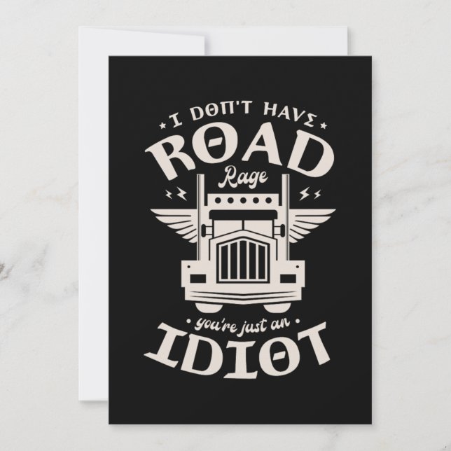 11.Lastkraftwagen für einen Lastwagenfahrer Save The Date (Vorderseite)