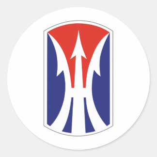 11. leichte Infanterie-Brigade Runder Aufkleber