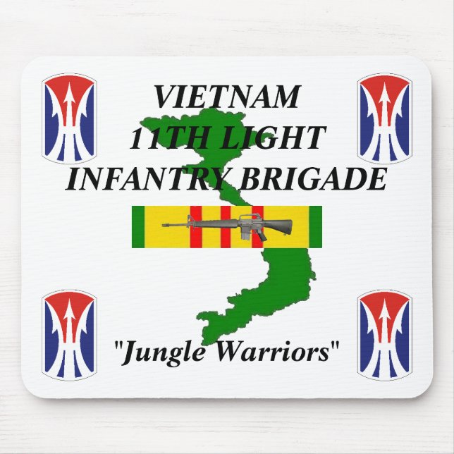 11. Light Inf Vietnam Mousepad 1/w (Vorne)