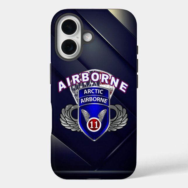 11. Luftlandedivision Case-Mate iPhone Hülle (Rückseite)