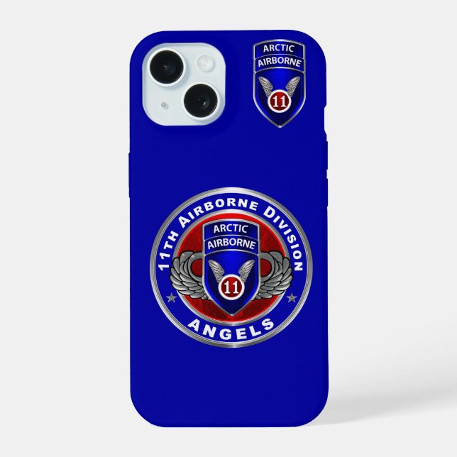11. Luftlandedivision  iPhone 15 Hülle (Rückseite)