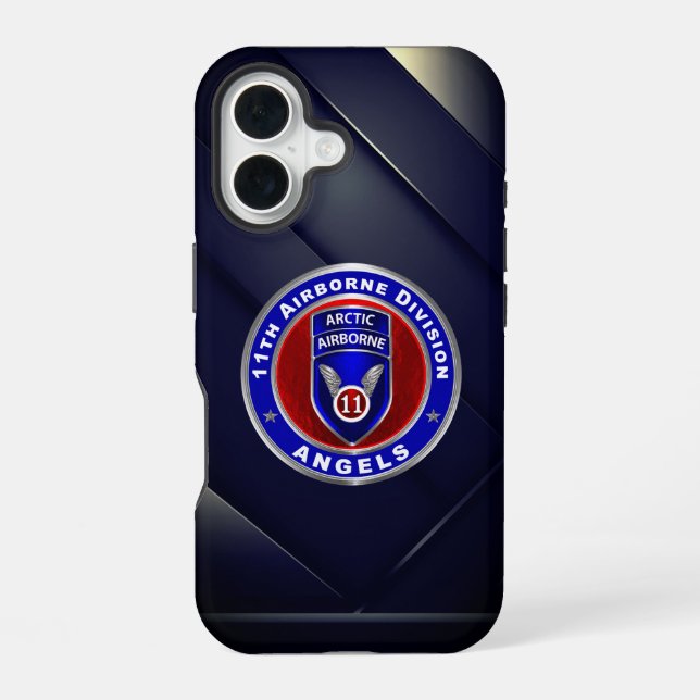 11. Luftlandedivision  iPhone 16 Hülle (Rückseite)