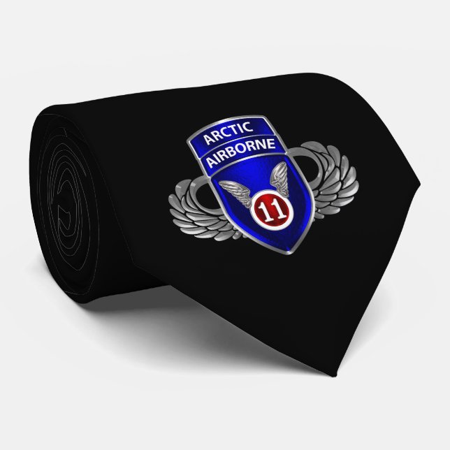 11. Luftlandedivision Krawatte (Gerollt)